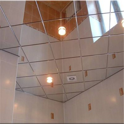 потолок нержавеющей стали 600x600 кроет простое положение черепицей зеркала картины в акустической плитке потолка