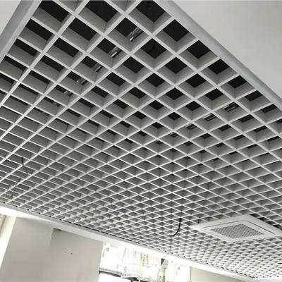 потолок металла 100x100 кроет украшение черепицей потолка здания элемента алюминиевого разрядника дистанционирования гриля