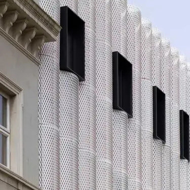 Расширенный фасадом внешний сплав панели сетки 2.35mm стены толстый алюминиевый