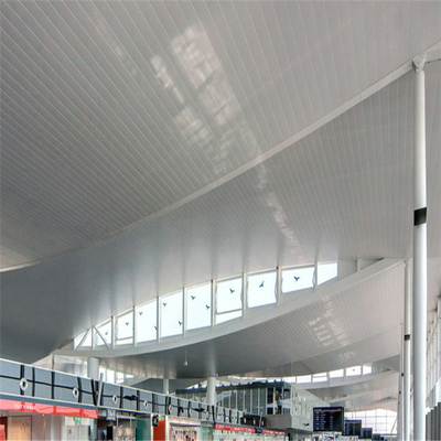 поверхность потолка C300 PVDF металла ширины 300mm алюминиевая покрывая