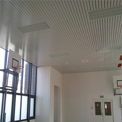потолок алюминиевого потолка металла 85мм акустический алюминиевый линейный форменный У85