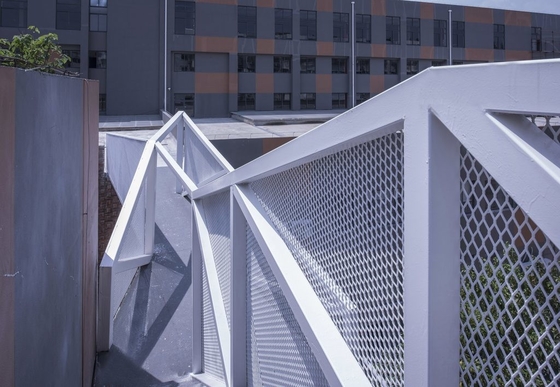 Панель сетки уменьшения шума алюминиевым расширенная металлом для зданий фабрики