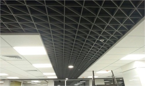 Потолок решетки ядровой абсорбции огнеупорный алюминиевый для козел дорожек