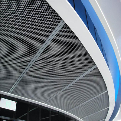 Алюминиевый легковес панели потолка 3mm сваренной сетки толстый водоустойчивый
