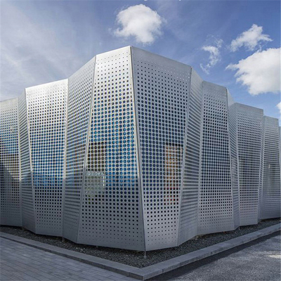 Пефорированные алюминиевые панели фасада панели плакирования 300x1200mm алюминиевые