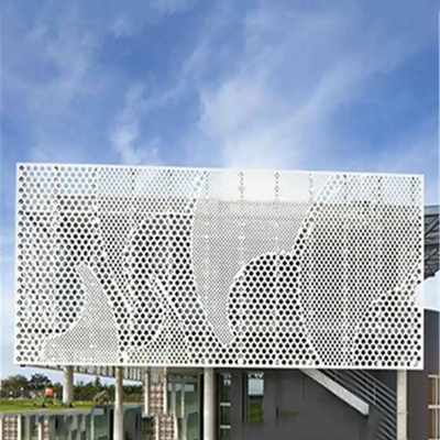 Пефорированная внешняя декоративная стена металла обшивает панелями алюминиевый сплав 2-5mm
