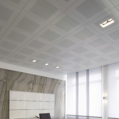 потолок металла 600x600 кроет зажим черепицей 0.4mm-1.2mm в плитках потолка