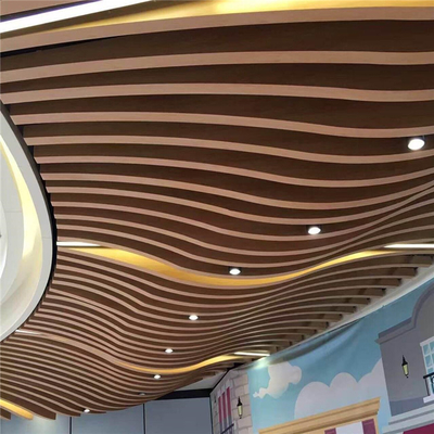 Волна дизайна потолка металла озадачивает акустические дефлекторы потолка