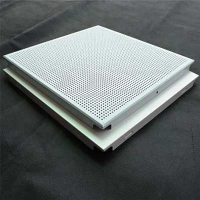 Пефорированное алюминиевое покрытие PE панелей потолка 500x500mm