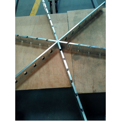 Скрытый потолок металла решетки кроет 200x200mm черепицей квадрат или снятая кромка
