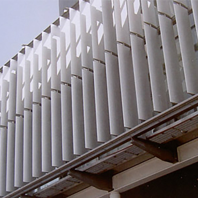Жалюзи Солнца современной вертикали навеса алюминиевое для построения декоративного