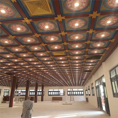 Потолок квадрата передачи тепла алюминиевый кроет крышу черепицей виска 900*900 декоративную