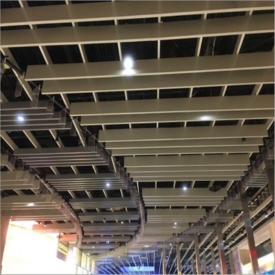 Потолок металла дефлектора коробки толщины 0.8мм алюминиевый для внутреннего художественного оформления