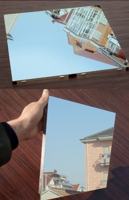 Современный 300x300mm алюминиевый потолок металла отполировал толщину зеркала 0.5mm