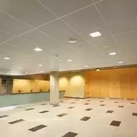 зажим 600x600mm в потолке с толщиной край 30mm скошенный и квадратный