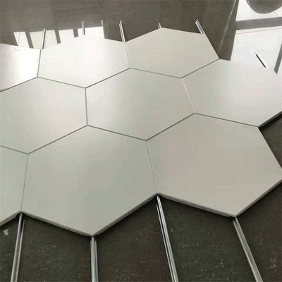 Алюминиевый шестиугольный зажим в толщине потолка 0.7mm для выставочного центра