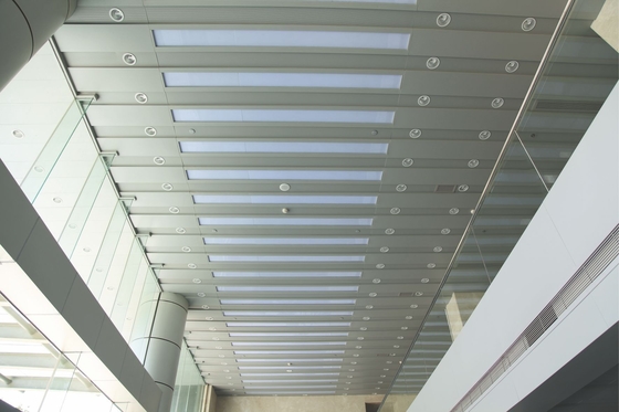 Потолок 500x30x3000mm прокладки h алюминиевого сплава для торгового центра