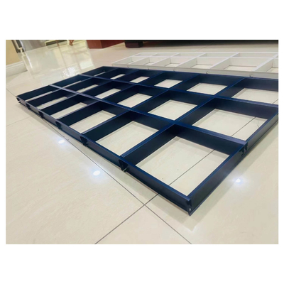 потолка металла 150x150mm клетка алюминиевого открытая кладет на потолок решетки
