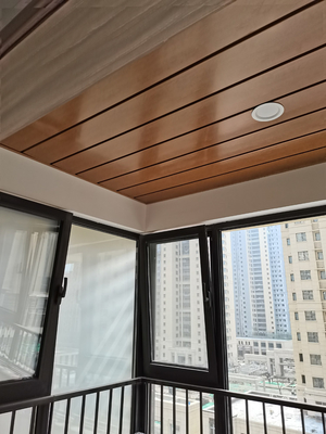 потолок H-прокладки 300x3000mm алюминиевый для отделки стен выставочного центра